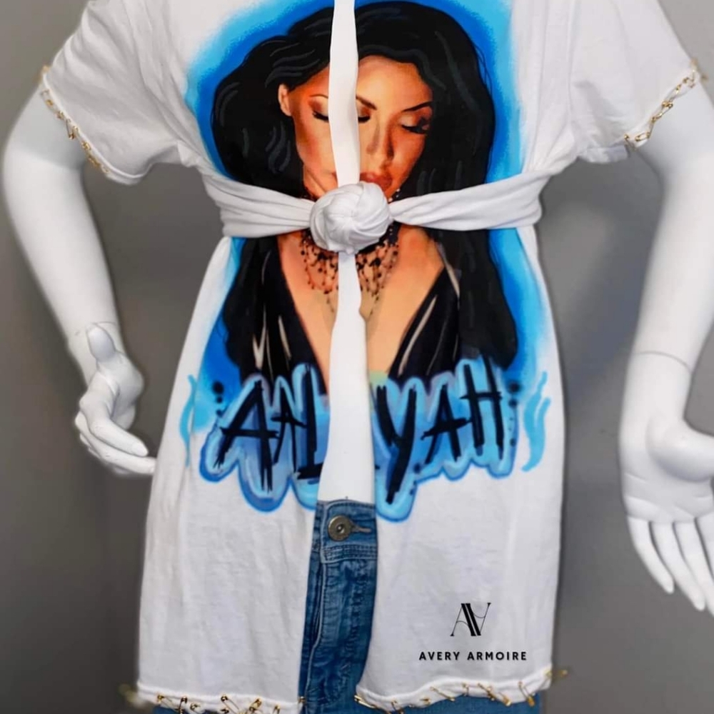 Custom Aaliyah Tee - Picture 2 of 2